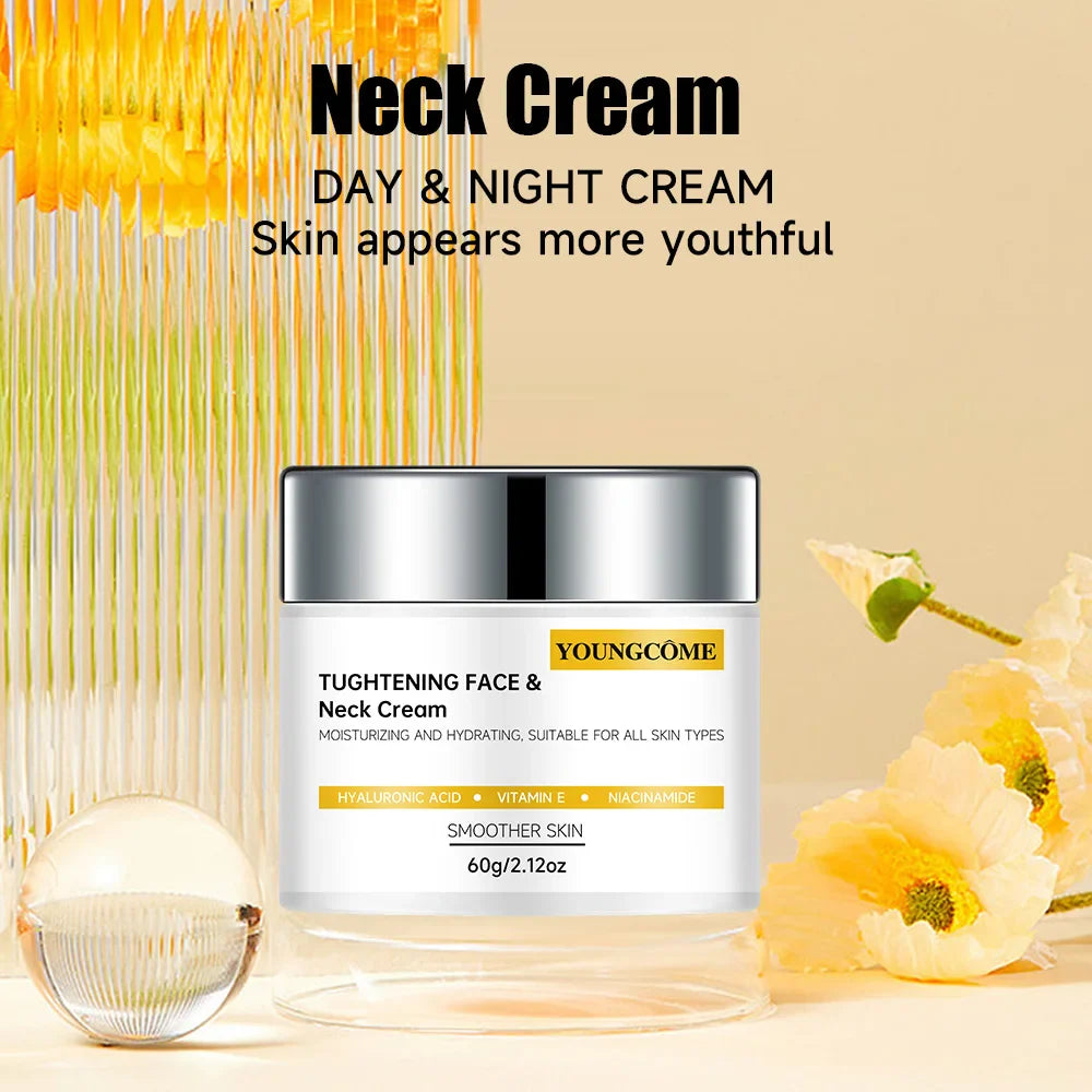 Neck Revitalizing Cream Eliminate Neck Fine Lines Deeply Hydrate Firming Tightening Rejuvenation Nourishing Care Cream