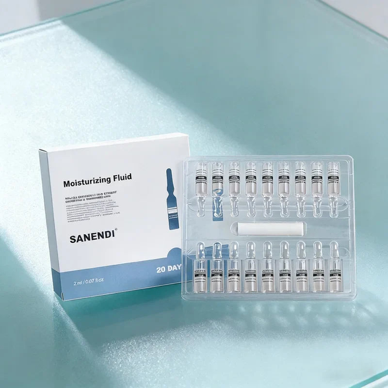 5/20PCS Hyaluronic Acid  Multi Peptide Ampoule Centella Glutathione Fine Lines Hydrate Fluid Repair DeepMoisturizing