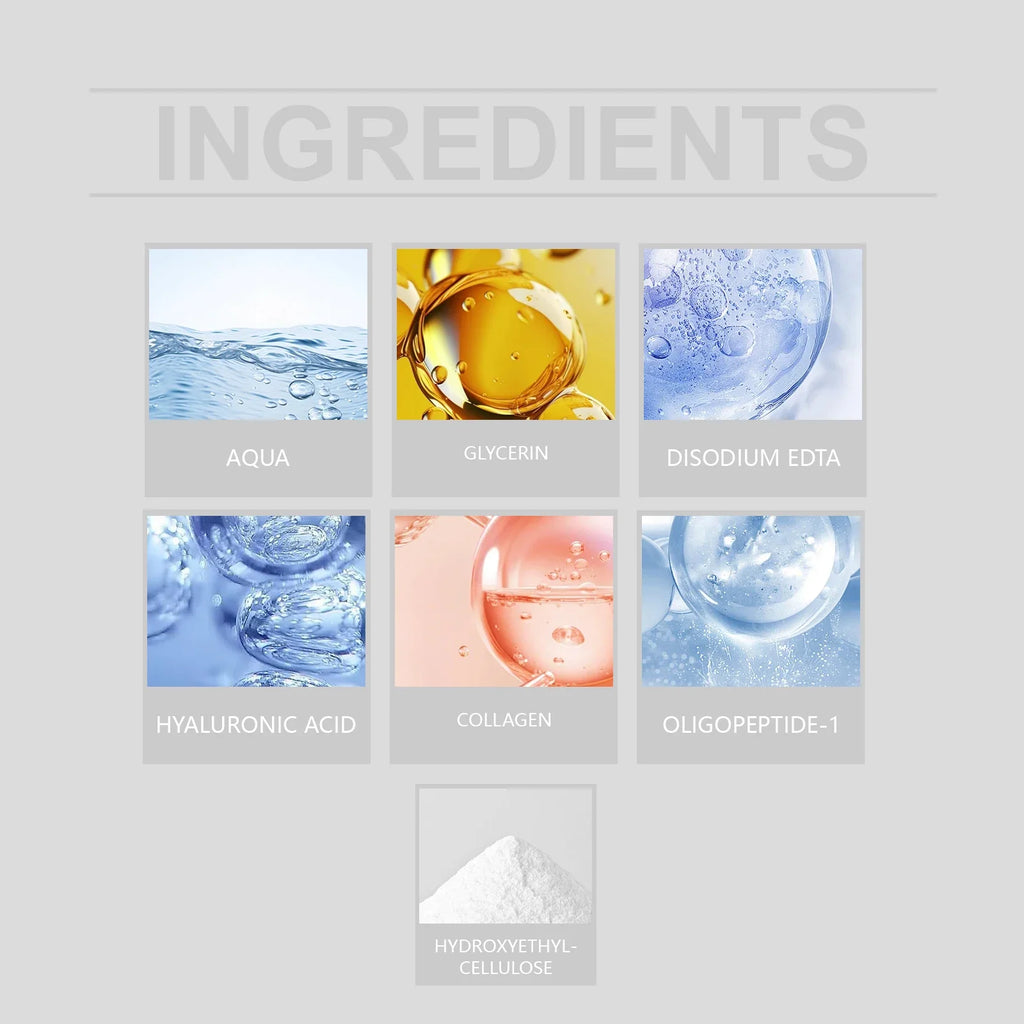 Hyaluronic Acid Anti-wrinkle Essence Hydrate Moisturize Firm Clean Pores Set