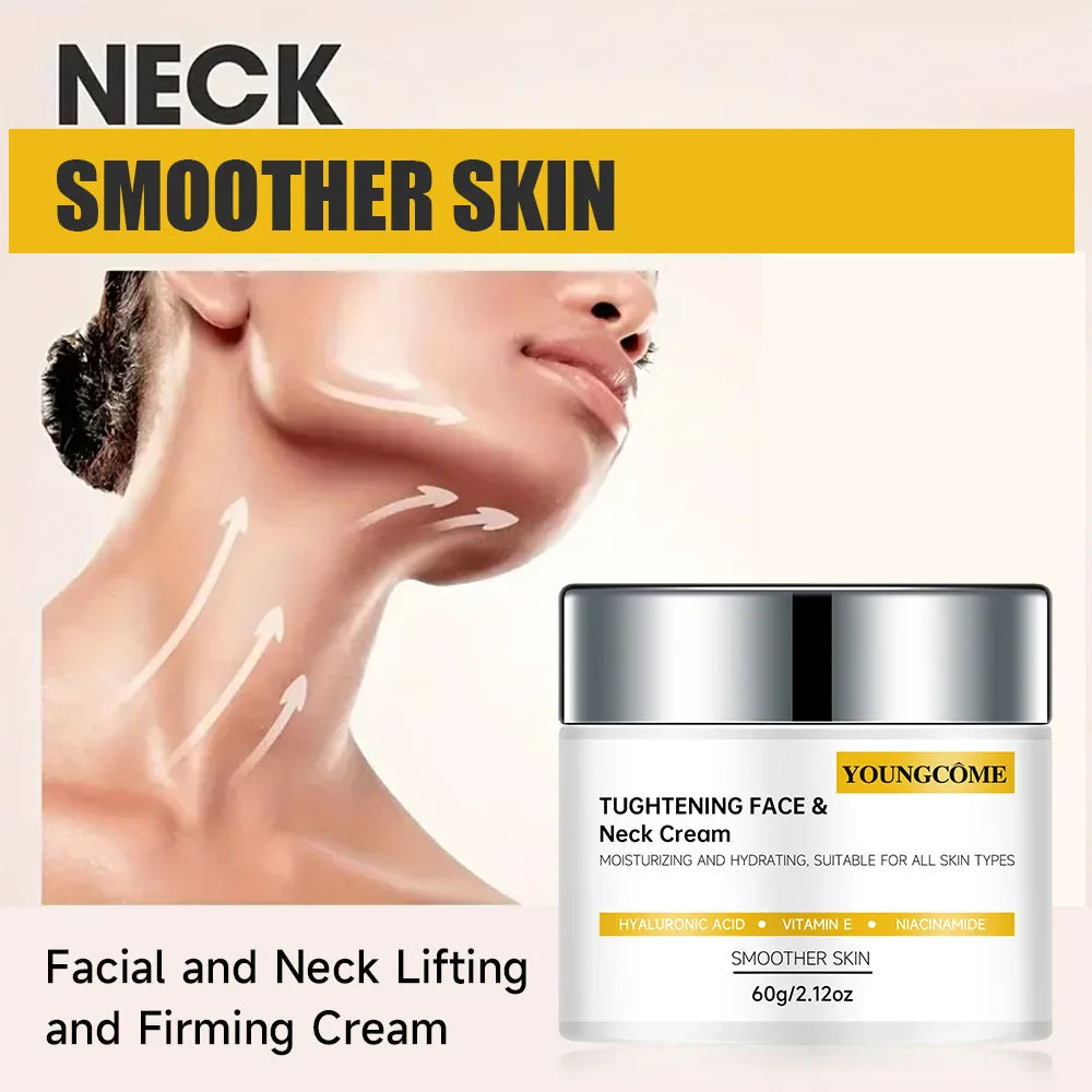 Neck Revitalizing Cream Eliminate Neck Fine Lines Deeply Hydrate Firming Tightening Rejuvenation Nourishing Care Cream