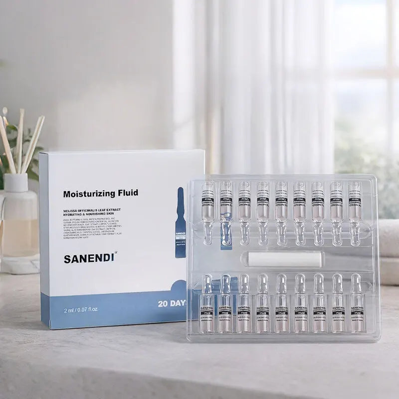 5/20PCS Hyaluronic Acid  Multi Peptide Ampoule Centella Glutathione Fine Lines Hydrate Fluid Repair DeepMoisturizing