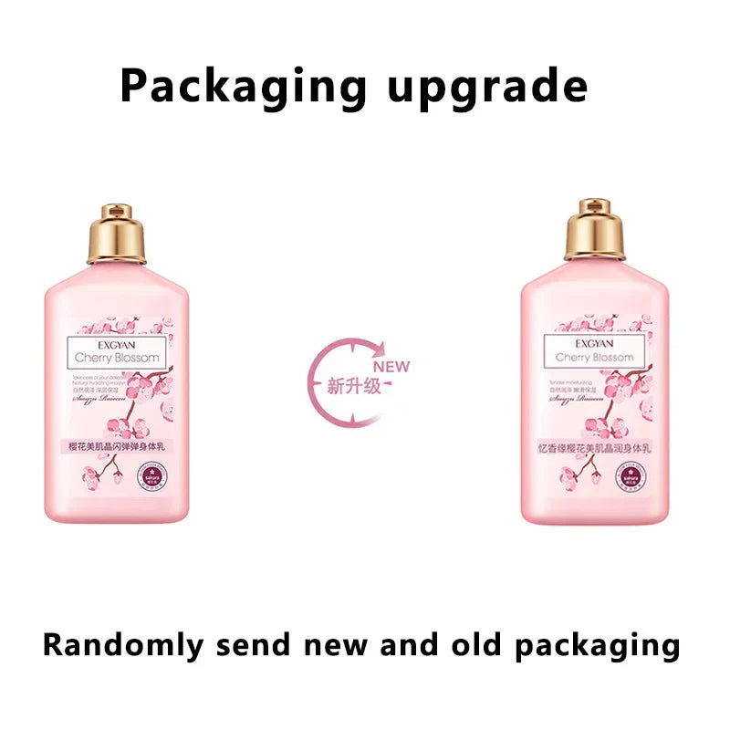 Moisturizing Hydrate Cherry Blossom Body Lotion Lock Water Anti Aging Brightening  Repairing Improve Skin Elasticity