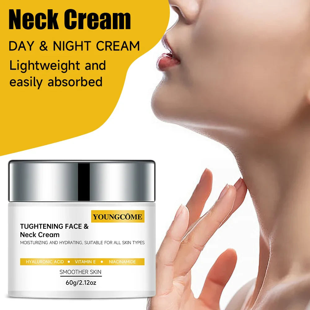 Neck Revitalizing Cream Eliminate Neck Fine Lines Deeply Hydrate Firming Tightening Rejuvenation Nourishing Care Cream