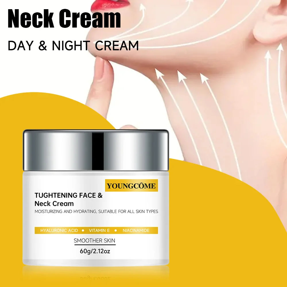 Neck Revitalizing Cream Eliminate Neck Fine Lines Deeply Hydrate Firming Tightening Rejuvenation Nourishing Care Cream