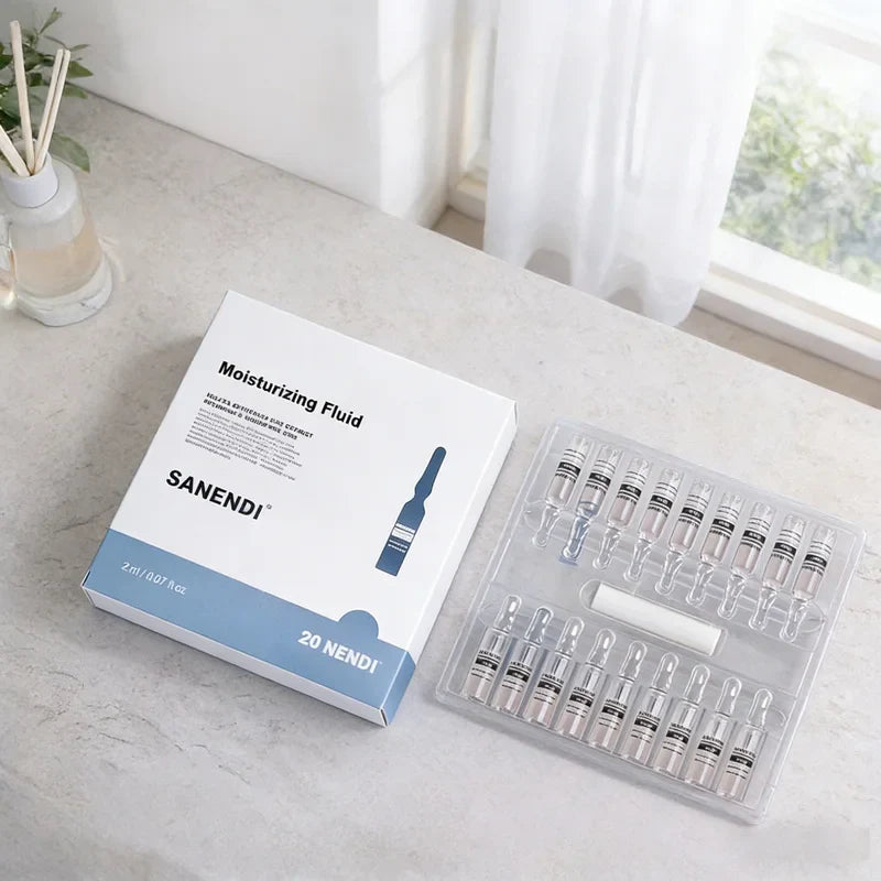 5/20PCS Hyaluronic Acid  Multi Peptide Ampoule Centella Glutathione Fine Lines Hydrate Fluid Repair DeepMoisturizing