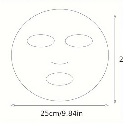 100 Clear Mask Sheets - Skincare Essentials for a Glowing Complexion - Disposable Hydrating Mask Facial Treatment Too face QIWU
