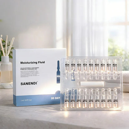 5/20PCS Hyaluronic Acid  Multi Peptide Ampoule Centella Glutathione Fine Lines Hydrate Fluid Repair DeepMoisturizing