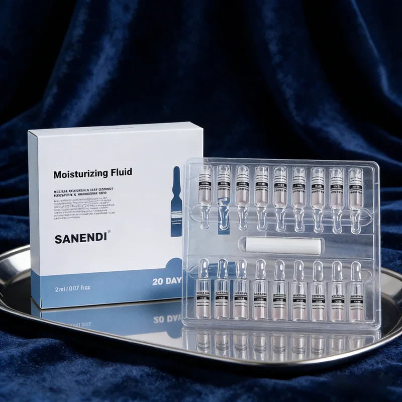 5/20PCS Hyaluronic Acid  Multi Peptide Ampoule Centella Glutathione Fine Lines Hydrate Fluid Repair DeepMoisturizing